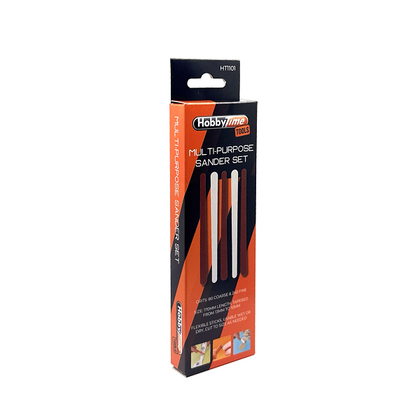 MULTI-PURPOSE SANDER SET – 10 PIECES