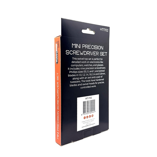 MINI PRECISION SCREWDRIVER SET – 11 PIECES