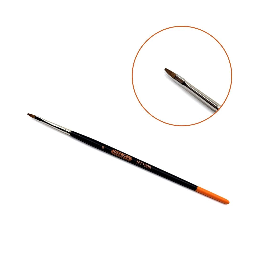 RED SABLE CLASSIC ROUND HANDLE BRUSH - 2