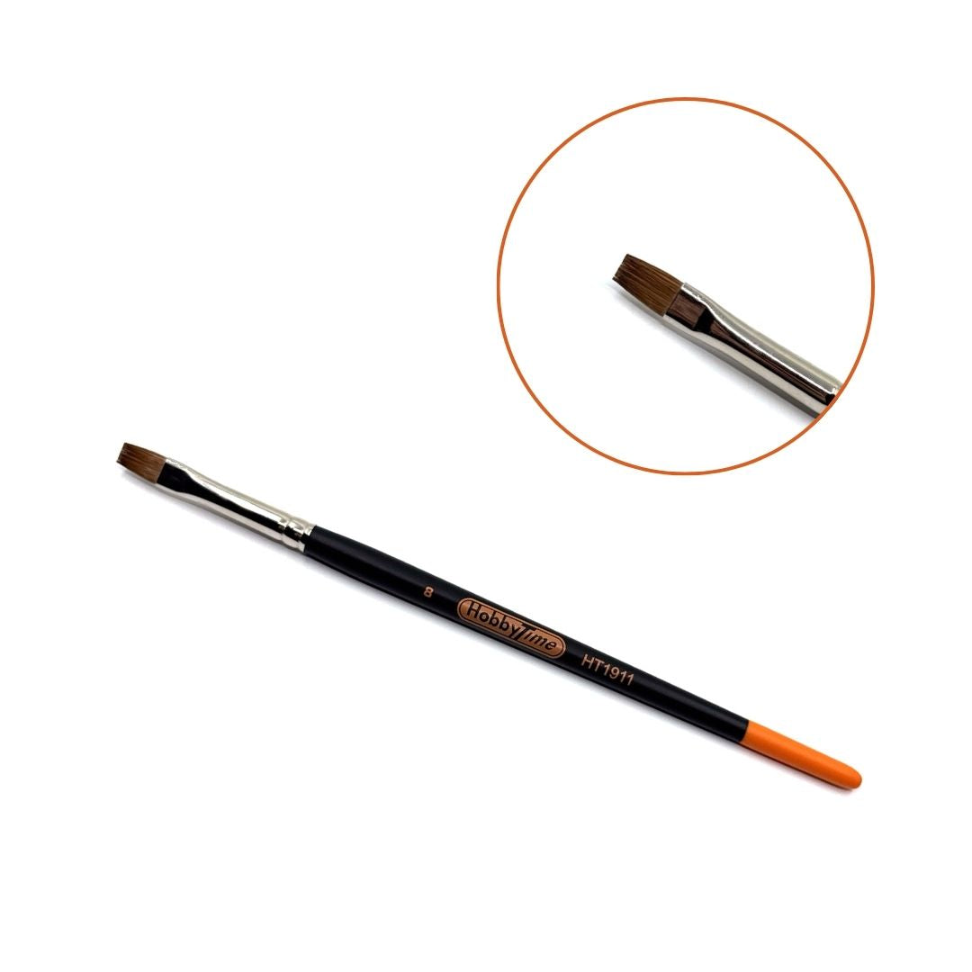 RED SABLE CLASSIC ROUND HANDLE BRUSH - 8