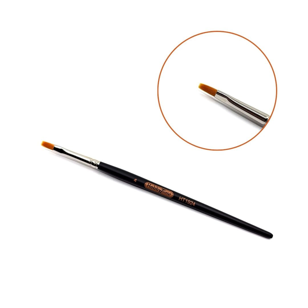 SYNTHETIC FLAT BRUSH - 4